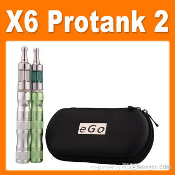 2014 Kamry X6 Electronic Cigarette Protank II Atomizer E Cigarette Zipper Kit X6 Protank2